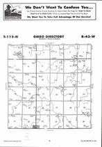 Map Image 043, Yellow Medicine County 2006